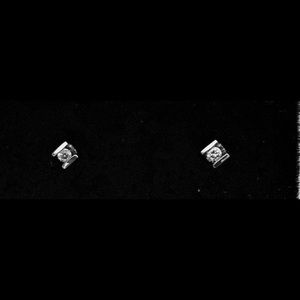 Floating Diamond Earrings